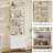 Tesse Unfinished Ladder Storage Bookcase-866788789