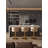 LUXMOD Italian-Inspired Modern Luxury Adjustable Height Swivel Velvet Counter & Bar Stool with Stainless Steel Pedestal Base (Set of 1)-1137086831-1177392148-1190977469