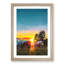Sunrise Behind the Trees in Abstract - Framed Print-55727634-55727639
