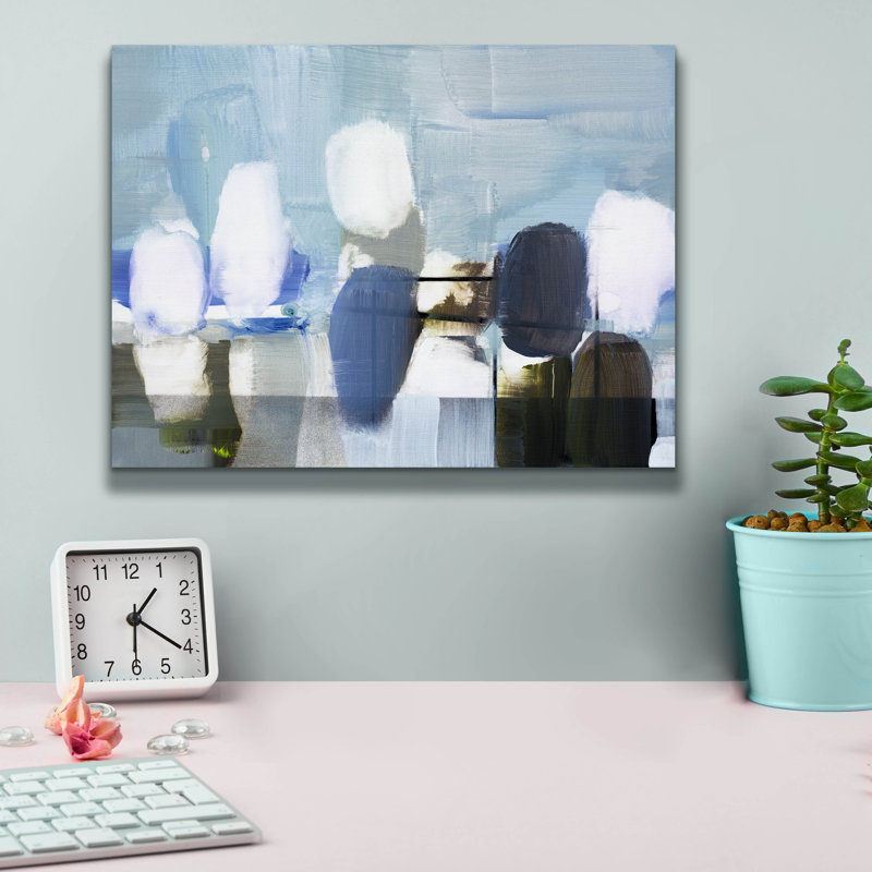 «Spatial Composition 02 04 2018» par Stephanie Villafane, H 12 po x l 16 po x P 0,75 po