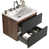 Walnut/Black