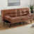 Brown Pu Faux Leather is out of stock