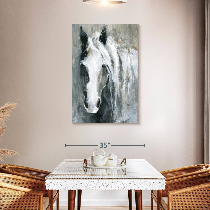 Brampt Morning Greeting, 45" H x 30" W