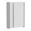 Table murale pliable avec plusieurs tablettes, blanc-2103070437