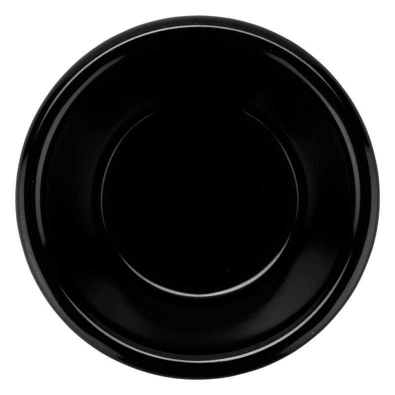 G.E.T. Ramekins - General Melamine 12 Piece Ramekin / Soufflé Dish Bakeware Set, Black