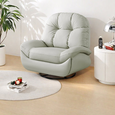 Minimalist recliner is ergonomically designed