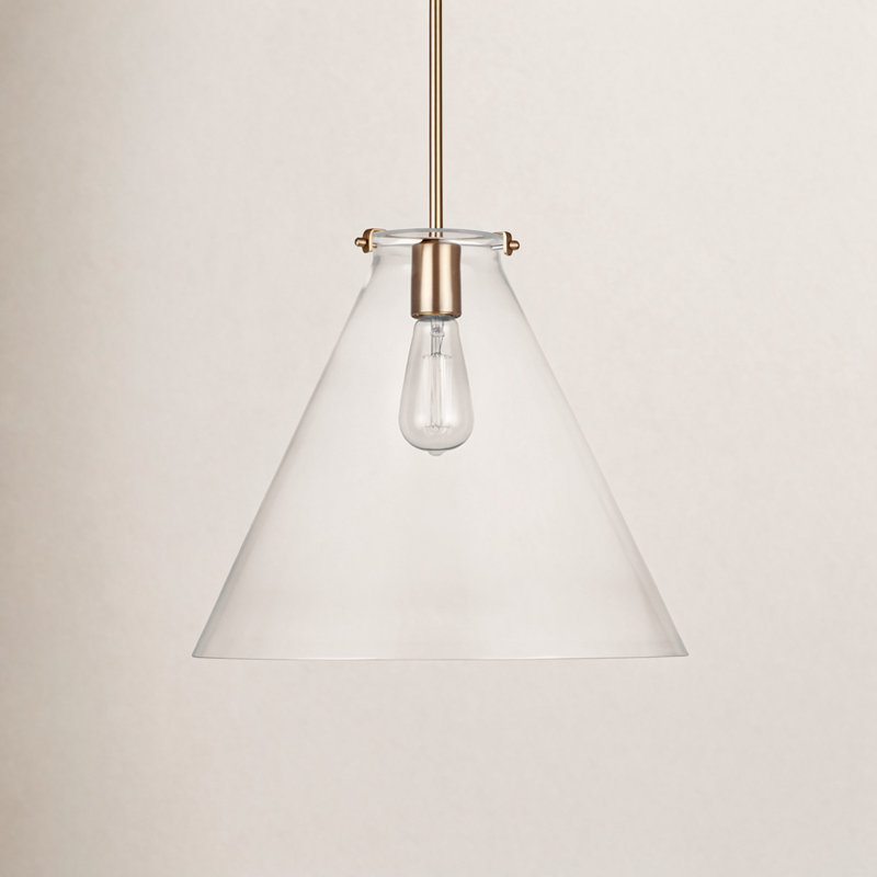 Catryn 1 - Light Single Pendant, Satin Brass