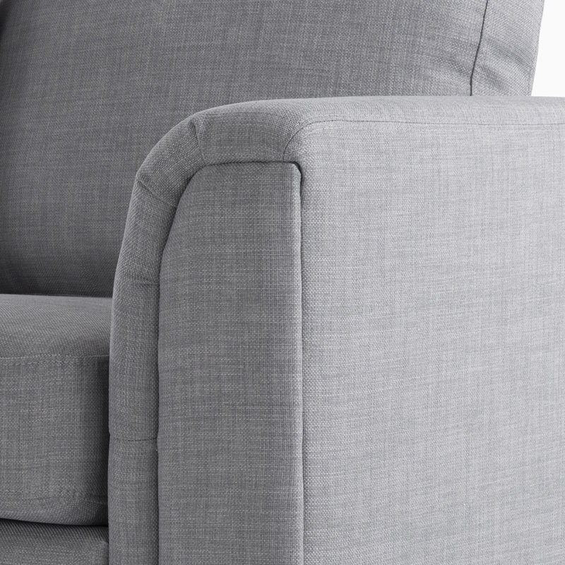 Kenna 4 Seater Corner Sofa , Left Hand Facing, Light Grey