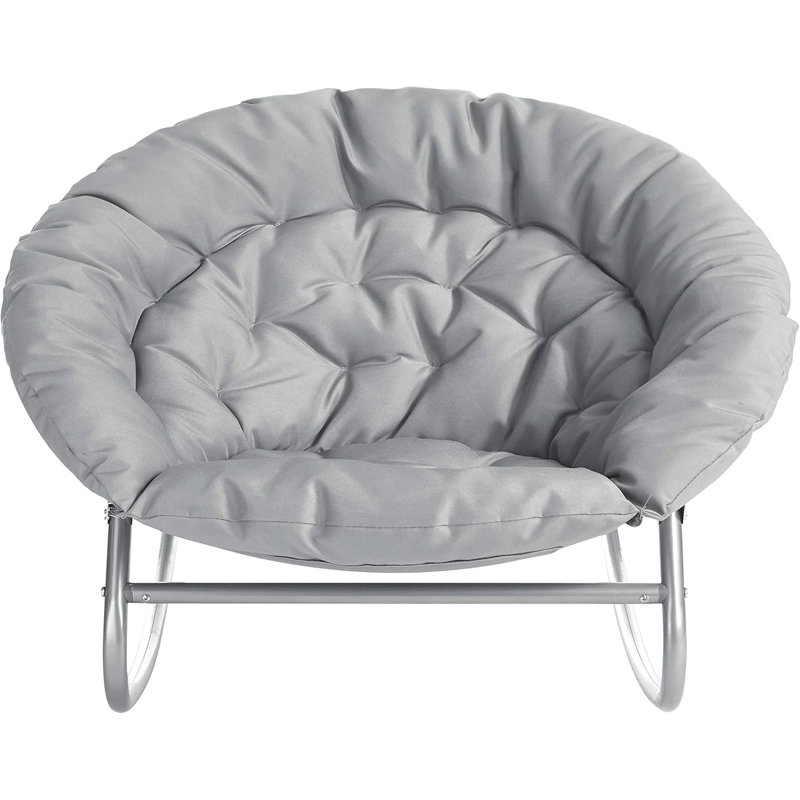 Fauteuil Papasan large de 30 po Lawson, Gris