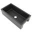 Fireclay Venice Front Reversible 33" L x 18" W Farmhouse/Apron Kitchen Sink with Accessories-1456365217