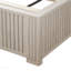 Structure de lit plateforme en bois massif avec tête de lit, aucun sommier nécessaire, lit sur pied, assemblage facile, très grand lit, beige-1552302146-1552302151