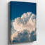 Toile, scène de ciel sereine avec fond bleu profond et art mural-1740943626