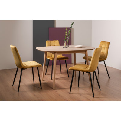 Myres 4 - Person Dining Set