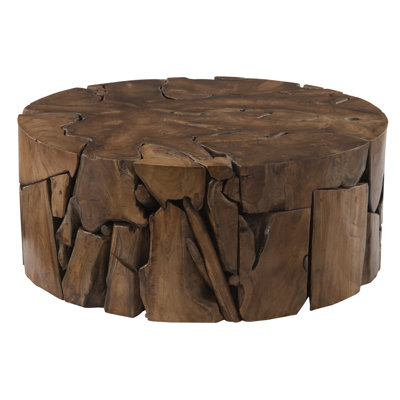 Teak Chunk Coffee Table