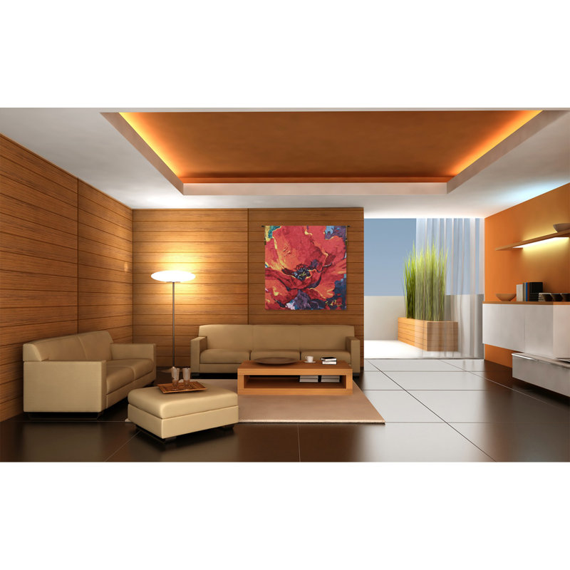 Belgian Loom Woven Cotton Blend Wall Hanging