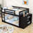 Wood Bunk Bed With Storage Drawers And Shelves-1354306033-1354306036