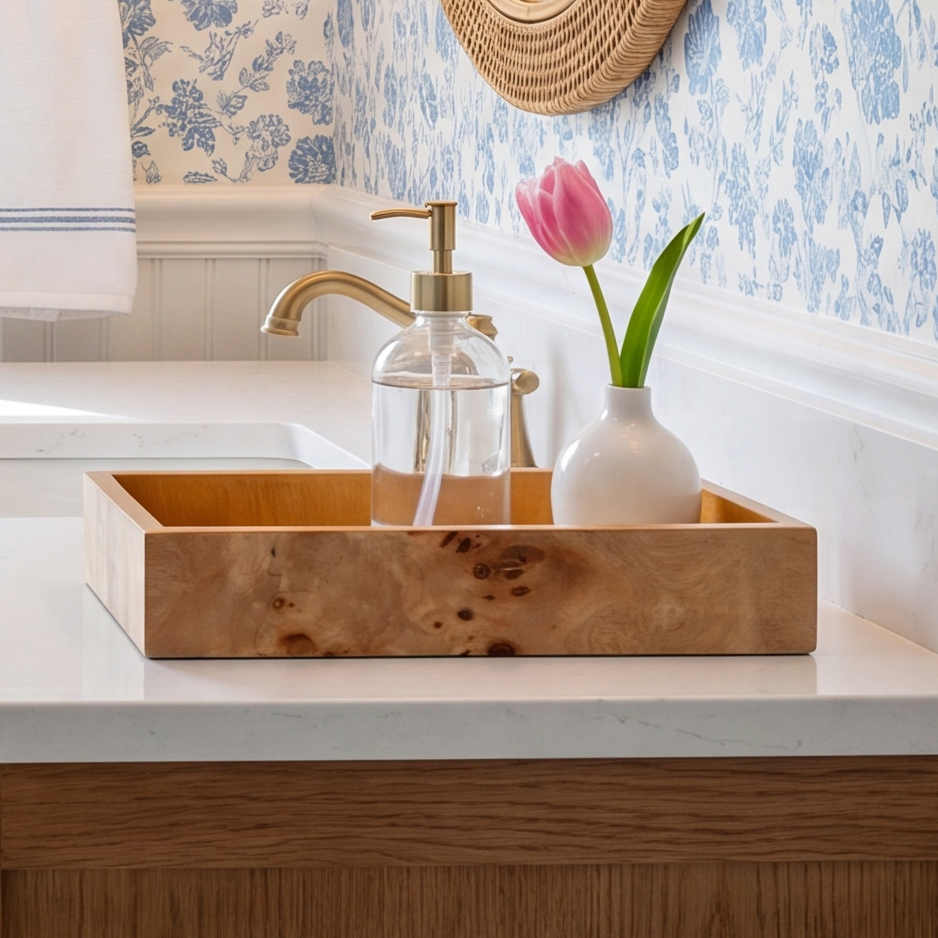 Duras Wood Soap Dish