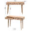 Dorinda 110cm Solid Wood Console Table