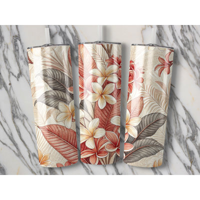 Choose Handmade Tumblers 591 mL Vacuum Insulated Stainless Steel (18/8) Travel Tumbler with Straw