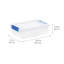 IRIS 2.4 Qt. Plastic Storage Bins With Lids, Clear Containers, Latching Totes 6 Pack-1612732230