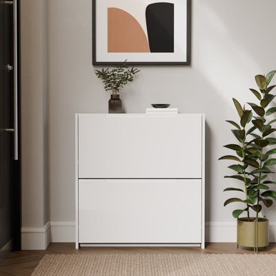 6 Pair Flip Down Shoe Storage