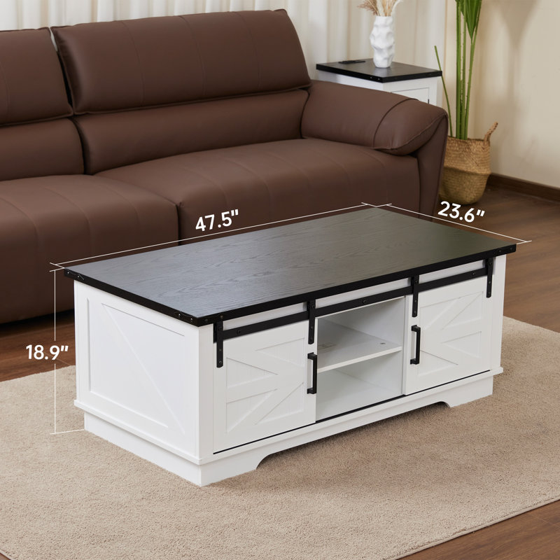 Rowanna Coffee Table, White