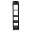 Orwell Bookcase Black