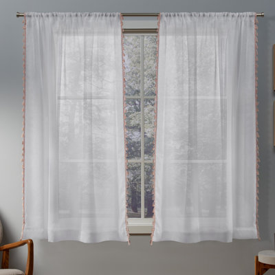 Hucksley Sheer Curtain Pair