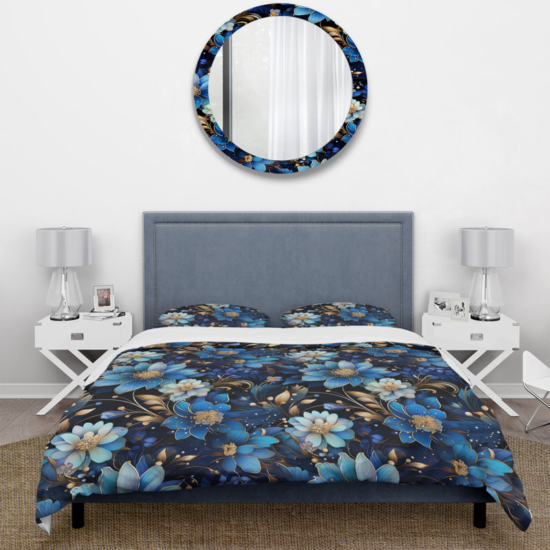 Mystical Boho Boho Pattern I - Ensemble de housse de couette à motif cachemire
