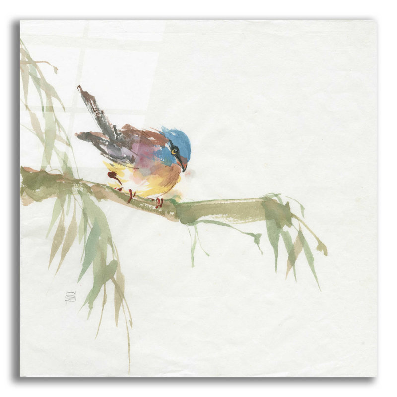 Finch par Chris Paschke - impression sans cadre, H 12 po x l 12 po x P 0,13 po, Acrylique
