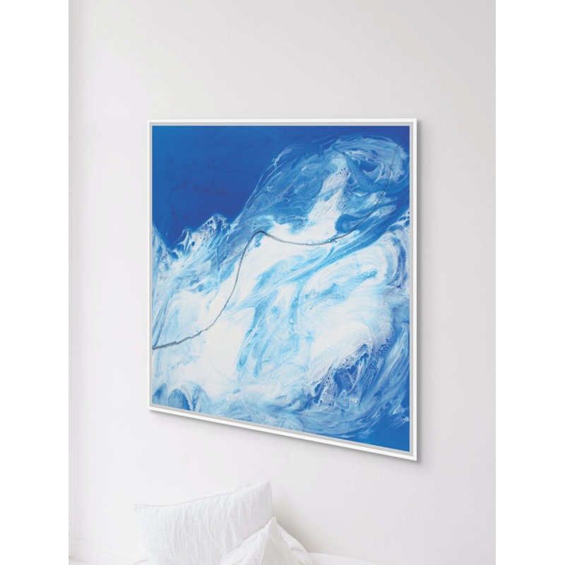 Oceanic Foam 1 Print, 20.25" H x 20.25" W