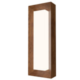 Meio Squadro 2 - Light Flush Mounted Sconce