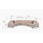 Canapé modulaire rembourré 4 pièces Ommie-325767798