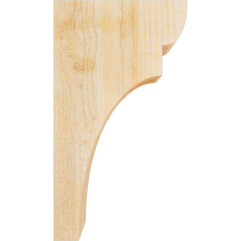 Yorktown Corbel, H 18 po x l 4 po x P 10 po, Sapin de Douglas, Sciage brut