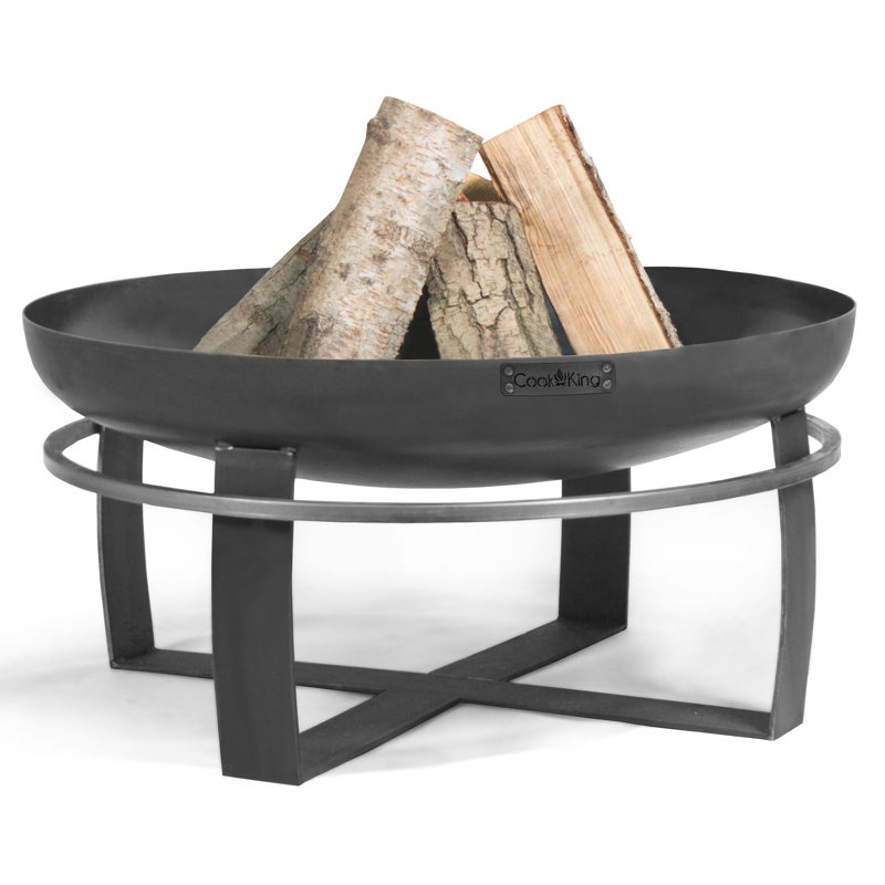 Foyer à bois Cook King Viking, H 14,25 po x l 31,5 po x P 31,5 po