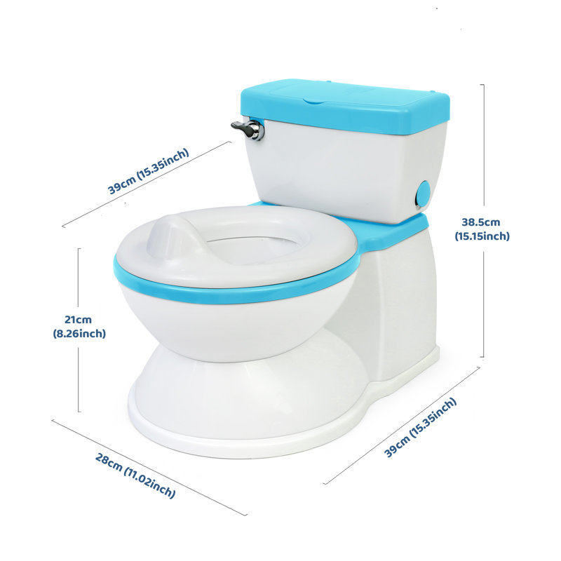 Toilette pour enfants BAOKALER, rose, Bleu / blanc