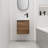Floating Small Bathroom Vanity With Single Sink