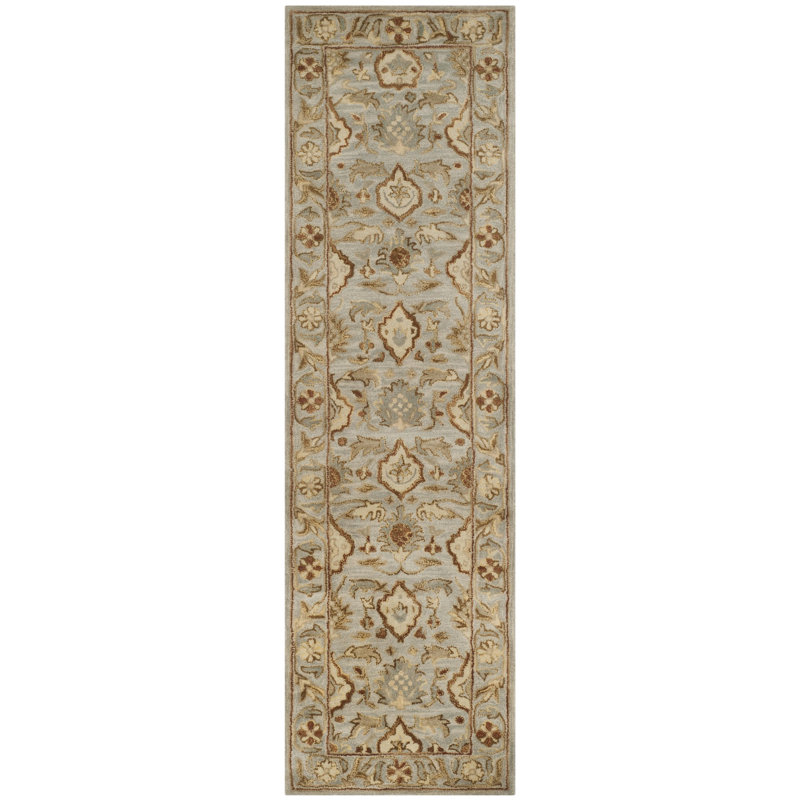 Sarasota Hand Tufted Wool Oriental Rug, Runner 2'3" x 8'