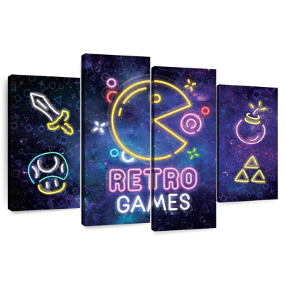 Keiraleigh Neon Retro Jeux