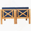Ensemble de conversation modulaire avec canapé et coussins 5 pièces