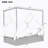 Adjustable Outdoor Sun Lounger With Canopy, Removable Cushion For Patio, Garden And Poolside-901425646