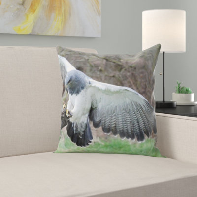 Raptor Throw Pillow