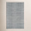 Herringbone Cotton Slate Gray Rug
