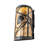 Jahanara Steel Flush Mounted Sconce