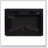 Electric Fireplace Insert 18" 1400W 120V Stable support, multi-functional design