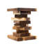Burruss Solid Wood Block End Table