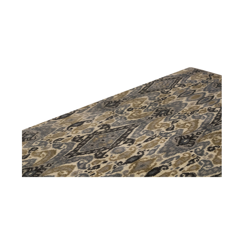 Tapis ivoire et beige noué à la main de haute qualité