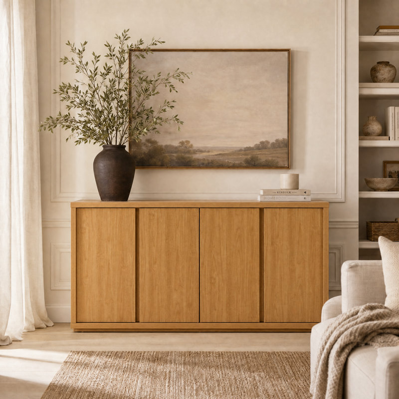 178cm Sideboard, Honey Oak