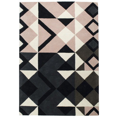 Mclea Geometric Hand Woven Area Rug