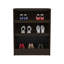 Range-chaussures sur pied à 3 niveaux avec tablettes ouvertes Toby